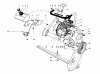 Toro 38130 (S-200) - S-200 Snowthrower, 1981 (1000001-1000350) Ersatzteile ENGINE ASSEMBLY (MODEL 38130)
