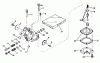 Toro 38130 (S-200) - S-200 Snowthrower, 1981 (1000351-1999999) Ersatzteile CARBURETOR NO. 632142