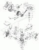Toro 38130 (S-200) - S-200 Snowthrower, 1981 (1000351-1999999) Ersatzteile ENGINE ASSEMBLY ENGINE TECUMSEH MODEL NO. AH520 TYPE 1602, 1602A, 1602B, 1603,1603A & 1603B