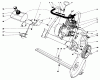 Toro 38130 (S-200) - S-200 Snowthrower, 1981 (1000351-1999999) Ersatzteile ENGINE ASSEMBLY (MODEL 38120)