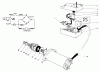 Toro 38130 (S-200) - S-200 Snowthrower, 1981 (1000351-1999999) Ersatzteile STARTER MOTOR & SWITCH ASSEMBLY (MODEL 38130)