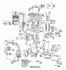Toro 38150 (826) - 826 Snowthrower, 1983 (3000001-3999999) Ersatzteile ENGINE BRIGGS & STRATTON MODEL NO. 190402 TYPE 0989-01