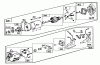 Toro 38150 (826) - 826 Snowthrower, 1983 (3000001-3999999) Ersatzteile STARTER MOTOR KIT MODLE NO. 37-4630 (OPITIONAL)