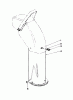 Toro 38150 (826) - 826 Snowthrower, 1984 (4000001-4999999) Ersatzteile CHUTE EXTENSION KIT 26-1100 (OPTIONAL)