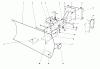 Toro 38150 (826) - 826 Snowthrower, 1984 (4000001-4999999) Ersatzteile GRADER BLADE ASSEMBLY MODEL NO. 59099 (OPTIONAL)