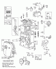 Toro 38150 (826) - 826 Snowthrower, 1986 (6000001-6999999) Ersatzteile ENGINE BRIGGS & STRATTON MODEL NO. 190406-2999-01 #1