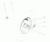 Toro 38150 (826) - 826 Snowthrower, 1986 (6000001-6999999) Ersatzteile WHEEL ASSEMBLY