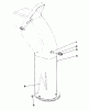 Toro 38150 (826) - 826 Snowthrower, 1987 (7000001-7999999) Ersatzteile CHUTE EXTENSION KIT 26-1100 (OPTIONAL)