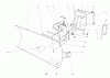 Toro 38150 (826) - 826 Snowthrower, 1987 (7000001-7999999) Ersatzteile GRADER BLADE ASSEMBLY MODEL NO. 59099 (OPTIONAL)