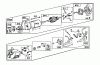Toro 38150 (826) - 826 Snowthrower, 1987 (7000001-7999999) Ersatzteile STARTER MOTOR KIT MODEL NO. 37-4630 (OPTIONAL)