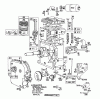 Toro 38155 (826) - 826 Snowthrower, 1980 (0000001-0999999) Ersatzteile ENGINE BRIGGS & STRATTON MODEL NO. 190402 TYPE 0989-01 #1