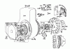 Toro 38155 (826) - 826 Snowthrower, 1980 (0000001-0999999) Ersatzteile ENGINE BRIGGS & STRATTON MODEL NO. 190402 TYPE 0989-01 #2