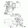 Toro 38155 (826) - 826 Snowthrower, 1980 (0000001-0999999) Ersatzteile ENGINE BRIGGS & STRATTON MODEL NO. 190402 TYPE 0989-01 #3