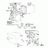 Toro 38155 (826) - 826 Snowthrower, 1983 (3000001-3999999) Ersatzteile ENGINE BRIGGS & STRATTON MODEL NO. 190402 TYPE 0989-01 #3