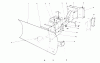 Toro 38155 (826) - 826 Snowthrower, 1983 (3000001-3999999) Ersatzteile GRADER BLADE ASSEMBLY (MODEL NO. 59099)(OPTIONAL)