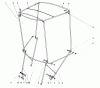 Toro 38155 (826) - 826 Snowthrower, 1983 (3000001-3999999) Ersatzteile SNOW CAB ASSEMBLY (MODEL NO. 12-8100)(OPTIONAL)