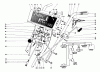 Toro 38155 (826) - 826 Snowthrower, 1984 (4000001-4999999) Ersatzteile HANDLE ASSEMBLY