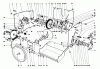 Toro 38155 (826) - 826 Snowthrower, 1984 (4000001-4999999) Ersatzteile TRACTION ASSEMBLY