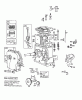 Toro 38155 (826) - 826 Snowthrower, 1987 (7000001-7999999) Ersatzteile ENGINE BRIGGS & STRATTON MODEL NO.190406-3054-01