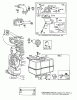 Toro 38155 (826) - 826 Snowthrower, 1987 (7000001-7999999) Ersatzteile ENGINE BRIGGS & STRATTON MODEL NO. 190406-3054-01 #1