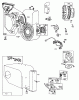 Toro 38155 (826) - 826 Snowthrower, 1987 (7000001-7999999) Ersatzteile ENGINE BRIGGS & STRATTON MODEL NO. 190406-3054-01 #2