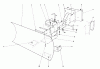 Toro 38155 (826) - 826 Snowthrower, 1987 (7000001-7999999) Ersatzteile GRADER BLADE ASSEMBLY MODEL NO. 59099 (OPTIONAL)