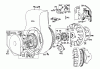 Toro 38160 (1132) - 1132 Snowthrower, 1981 (1000001-1999999) Ersatzteile ENGINE 190402 TYPE 0989-01 (8 H.P. SNOWTHROWER MODEL 38150)
