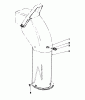 Toro 38160 (1132) - 1132 Snowthrower, 1983 (3000001-3999999) Ersatzteile CHUTE EXTENSION KIT 26-1100 (OPTIONAL)