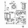 Toro 38160 (1132) - 1132 Snowthrower, 1984 (4000001-4999999) Ersatzteile ENGINE BRIGGS & STRATTON MODEL NO. 252416-0677-01 #3