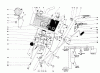 Toro 38160 (1132) - 1132 Snowthrower, 1986 (6000001-6999999) Ersatzteile HANDLE ASSEMBLY