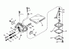 Toro 38162 (S-620) - S-620 Snowthrower, 1986 (6000001-6999999) Ersatzteile CARBURETOR NO. 632142A