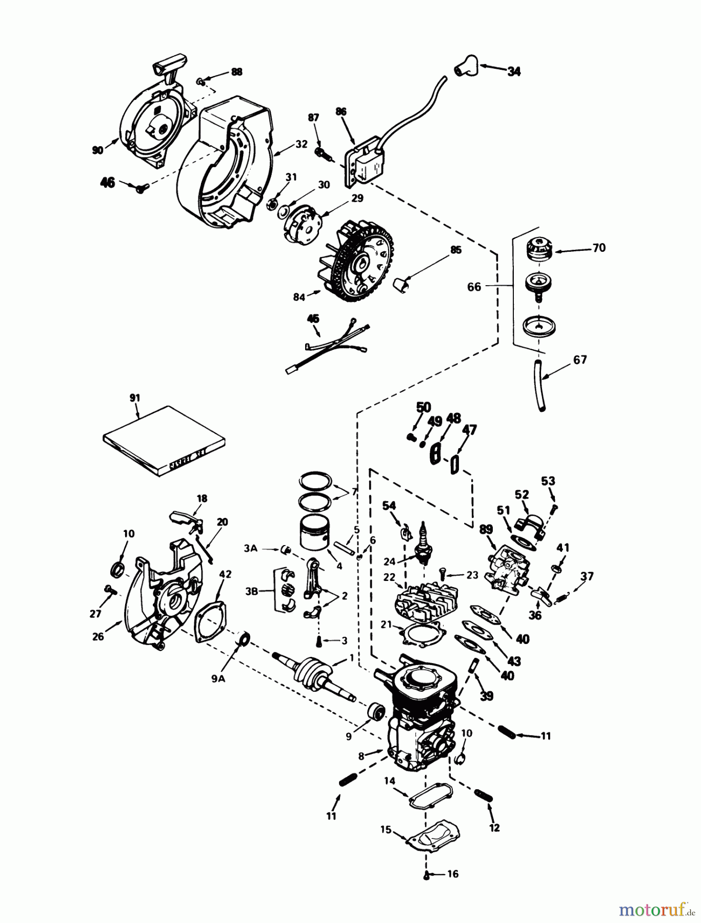 Toro Neu Snow Blowers/Snow Throwers Seite 1 38162C (S-620) - Toro S-620 Snowthrower, 1986 (6000001-6999999) ENGINE TECUMSEH MODEL AH-600 TYPE 1623-A