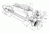 Toro 38162 (S-620) - S-620 Snowthrower, 1986 (6000001-6999999) Ersatzteile LOWER MAIN FRAME ASSEMBLY