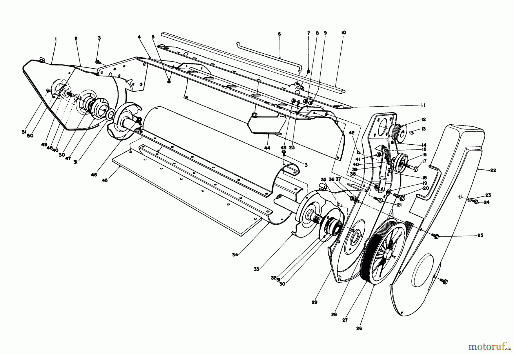 Toro Neu Snow Blowers/Snow Throwers Seite 1 38162 (S-620) - Toro S-620 Snowthrower, 1986 (6000001-6999999) LOWER MAIN FRAME ASSEMBLY