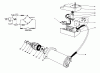 Toro 38162 (S-620) - S-620 Snowthrower, 1986 (6000001-6999999) Ersatzteile STARTER MOTOR & SWITCH ASSEMBLY