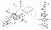 Toro 38162 (S-620) - S-620 Snowthrower, 1989 (9000001-9999999) Ersatzteile CARBURETOR NO. 632142A