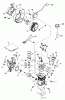 Toro 38162 (S-620) - S-620 Snowthrower, 1989 (9000001-9999999) Ersatzteile ENGINE TECUMSEH MODEL NO. AH-600 TYPE 1623-N