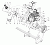 Toro 38162 (S-620) - S-620 Snowthrower, 1990 (0000001-0999999) Ersatzteile ENGINE ASSEMBLY