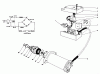 Toro 38162 (S-620) - S-620 Snowthrower, 1991 (1000001-1999999) Ersatzteile STARTER MOTOR & SWITCH ASSEMBLY