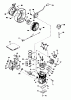 Toro 38165 (S-620) - S-620 Snowthrower, 1986 (6000001-6999999) Ersatzteile ENGINE TECUMSEH MODEL NO. AH-600 TYPE 1622