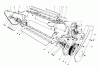 Toro 38165 (S-620) - S-620 Snowthrower, 1986 (6000001-6999999) Ersatzteile LOWER MAIN FRAME ASSEMBLY