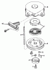Toro 38165 (S-620) - S-620 Snowthrower, 1988 (8000001-8999999) Ersatzteile REWIND STARTER NO. 590537