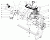 Toro 38165 (S-620) - S-620 Snowthrower, 1989 (9000001-9999999) Ersatzteile ENGINE ASSEMBLY