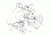 Toro 38170 - CCR Powerlite Snowthrower, 1991 (1000001-1999999) Ersatzteile CHUTE ASSEMBLY