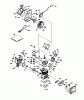 Toro 38170 - CCR Powerlite Snowthrower, 1991 (1000001-1999999) Ersatzteile ENGINE TECUMSEH MODEL NO. HSK600 TYPE 1668P (MODEL NO. 38170 ONLY)