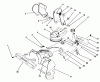 Toro 38175 - CCR Powerlite Snowthrower, 1992 (2000001-2999999) Ersatzteile CHUTE ASSEMBLY