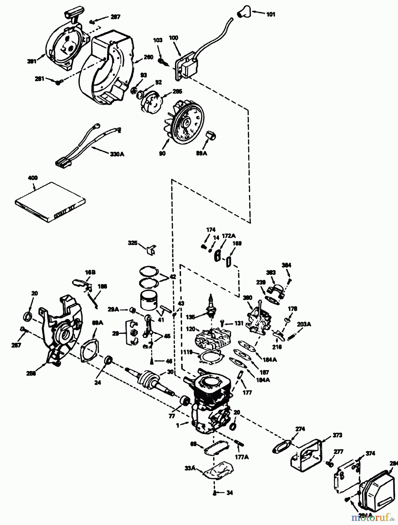 Toro Neu Snow Blowers/Snow Throwers Seite 1 38175 - Toro CCR Powerlite Snowthrower, 1992 (2000001-2999999) ENGINE TECUMSEH MODEL NO. HSK600 TYPE 1668P (MODEL NO. 38170 ONLY)