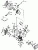 Toro 38175 - CCR Powerlite Snowthrower, 1992 (2000001-2999999) Ersatzteile ENGINE TECUMSEH MODEL NO. HSK600 TYPE 1668P (MODEL NO. 38170 ONLY)