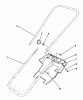 Toro 38175 - CCR Powerlite Snowthrower, 1992 (2000001-2999999) Ersatzteile HANDLE ASSEMBLY