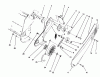 Toro 38175 - CCR Powerlite Snowthrower, 1992 (2000001-2999999) Ersatzteile PULLEY & BELT COVER ASSEMBLY